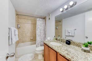 Shower, hair dryer, towels - Oceanfront Heated Pool with putting green (Cape Canaveral)