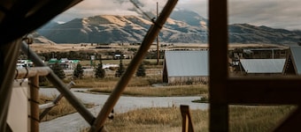 Tent # 2 @ TINY TOWN CAMPGROUND- Boutique camping