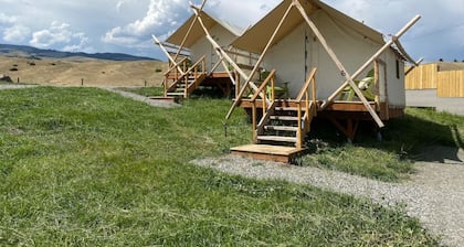 Tent # 6 @ Tiny Town Campground- Boutique camping