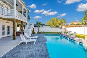 Una piscina climatizada