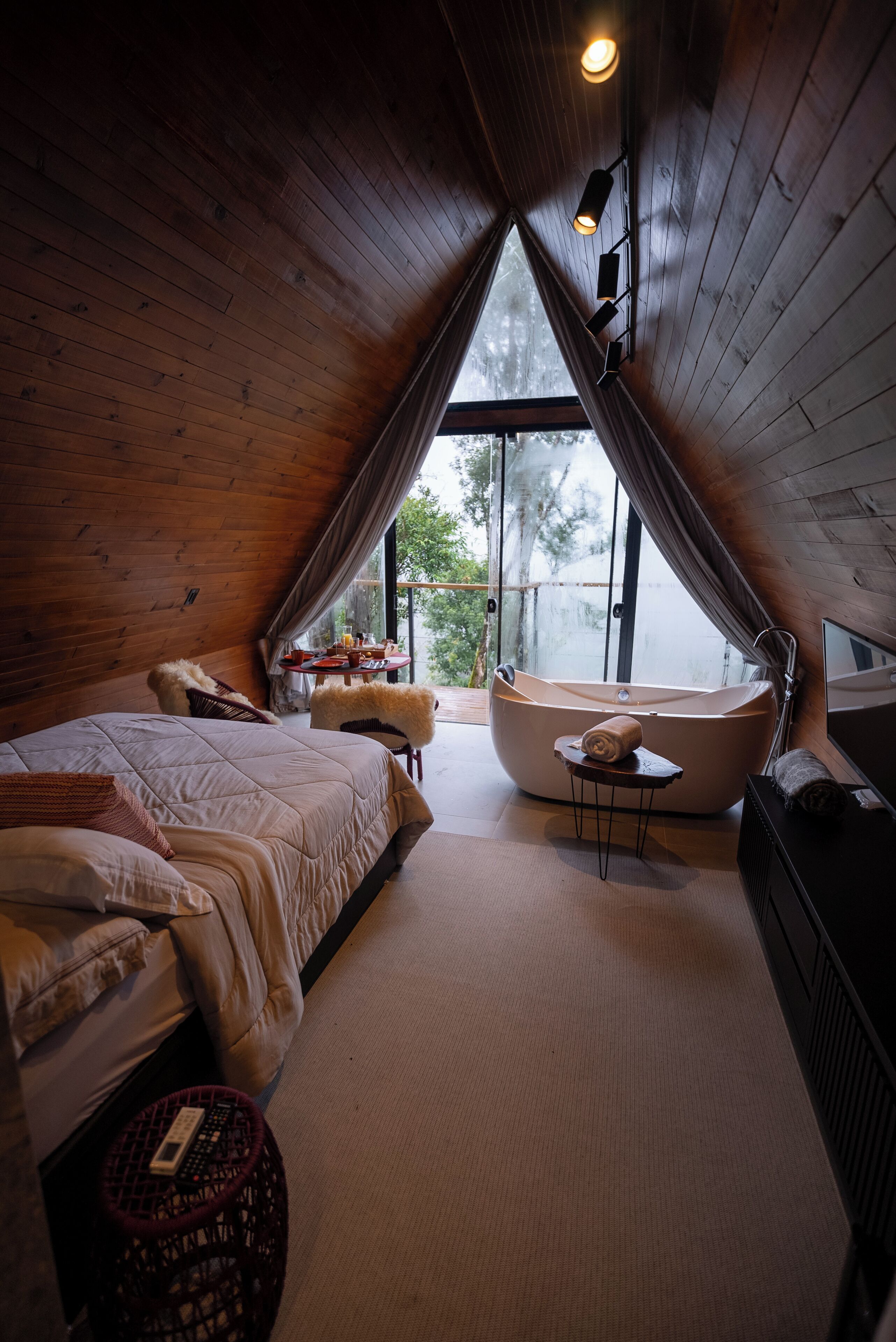 Baita Luxury, vista giardino | 1 camera, con stile personalizzato, insonorizzazione, Wi-Fi gratuito