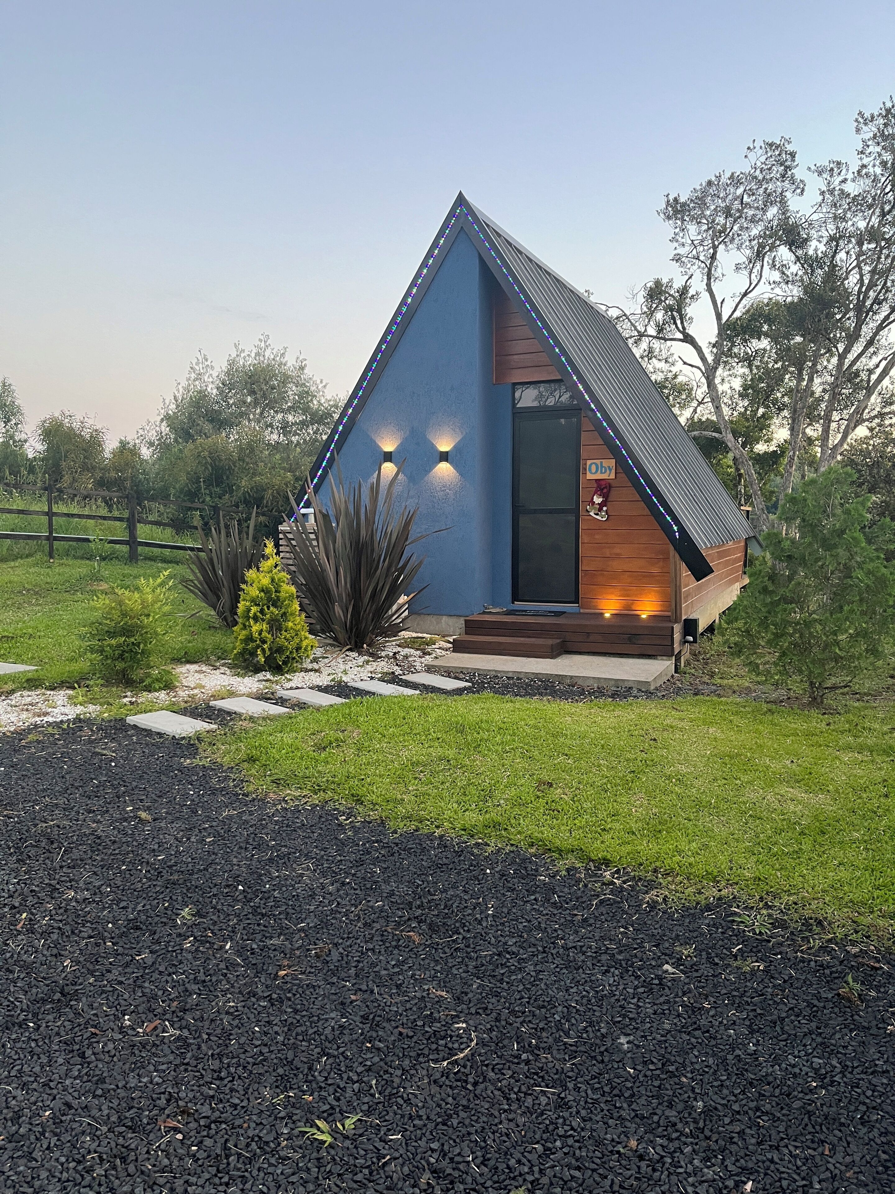 Cabaña Deluxe, vista al jardín | 1 habitación, decoración personalizada, insonorización y wifi gratis 