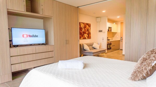 Appartement | 2 chambres, literie de qualité supérieure, couette en duvet d'oie