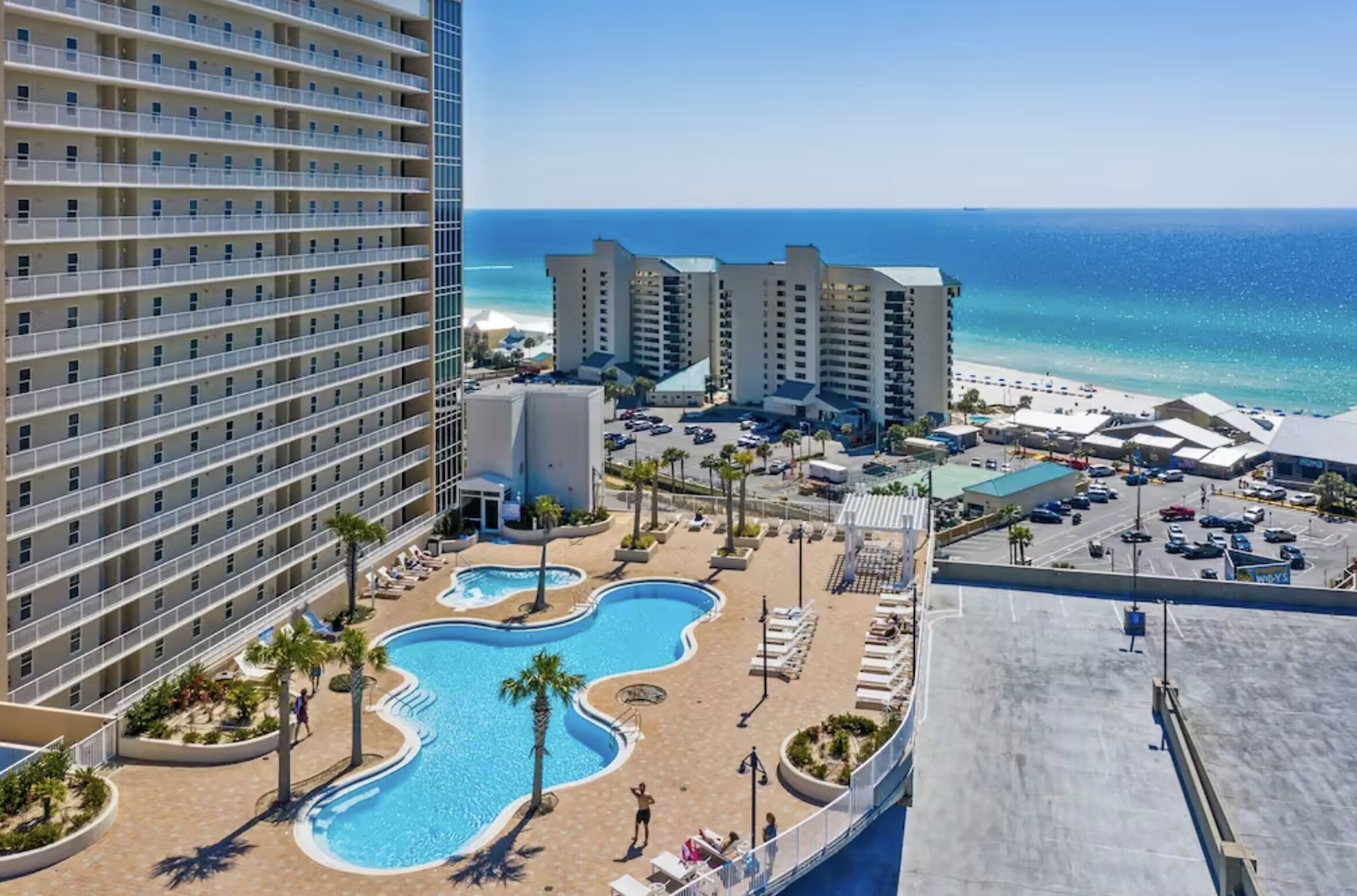 Condo, várias camas (Laketown Wharf 1120)