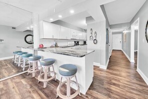 Condo, Multiple Beds (Regency Towers 1204) | Private kitchen | Oven, toaster, cookware/dishes/utensils - Regency Towers 1204 (Panama City Beach)