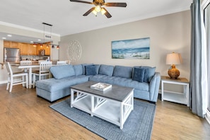 Condo, Multiple Beds (Marisol 204) | Living area - Marisol 204 (Panama City Beach)