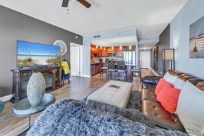 Leilighet, flere senger (Laketown Wharf 1829) | Oppholdsområde