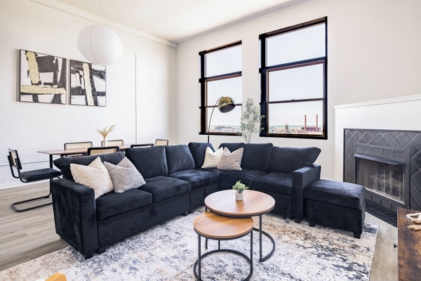 Área de sala de estar