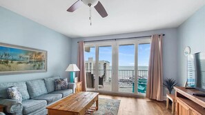 Living area - Laketown Wharf 827 - Life's A Beach (Panama City Beach)