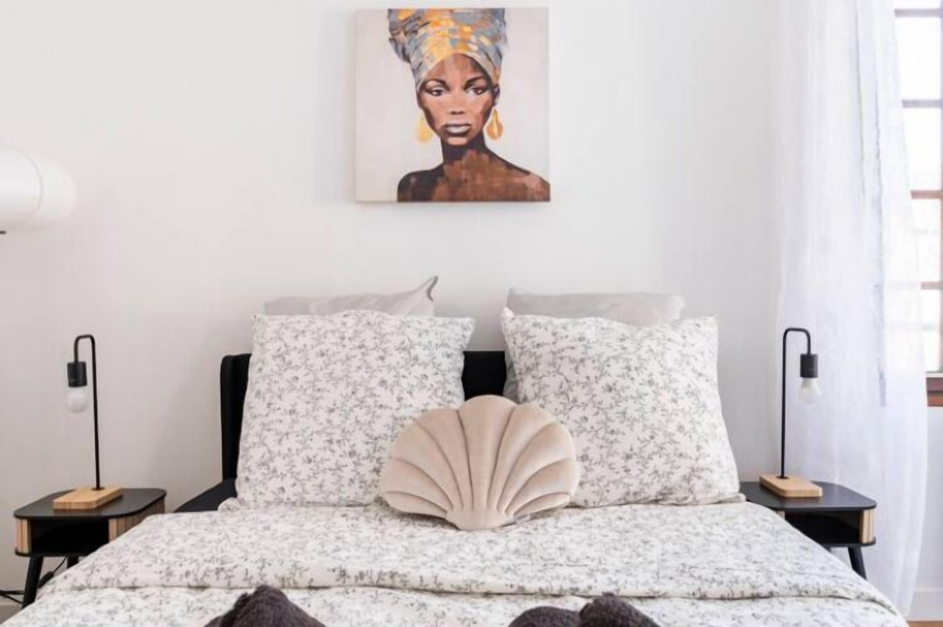 1 soverom, strykejern/-brett, wi-fi og sengetøy