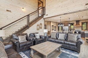 Smart TV, fireplace - Brand new cabin with indoor pool. Located just minutes from downtown. (Gatlinburg)