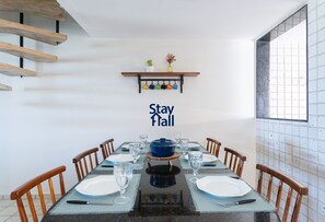 Dining - Casa 4QT BeiraMar Piscina&Cozinheira 038 (Tamandaré)