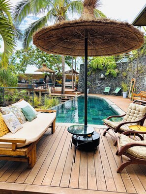 Pool - Villa Samaé, Tropical charm in the south-west of Reunion Island (Les Avirons)