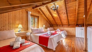 3 slaapkamers, een strijkplank/strijkijzer, reisbedje, wifi