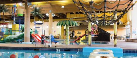 Indoor pool, outdoor pool