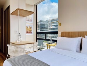 Apartment (512) | 1 Schlafzimmer, hochwertige Bettwaren, Bügeleisen/Bügelbrett