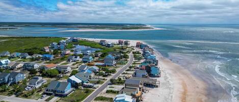 Sun-loungers, beach towels
