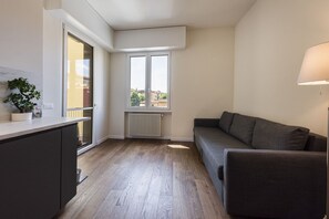 Living area - Guido Monaco in Florence by Mmega (Firenze)