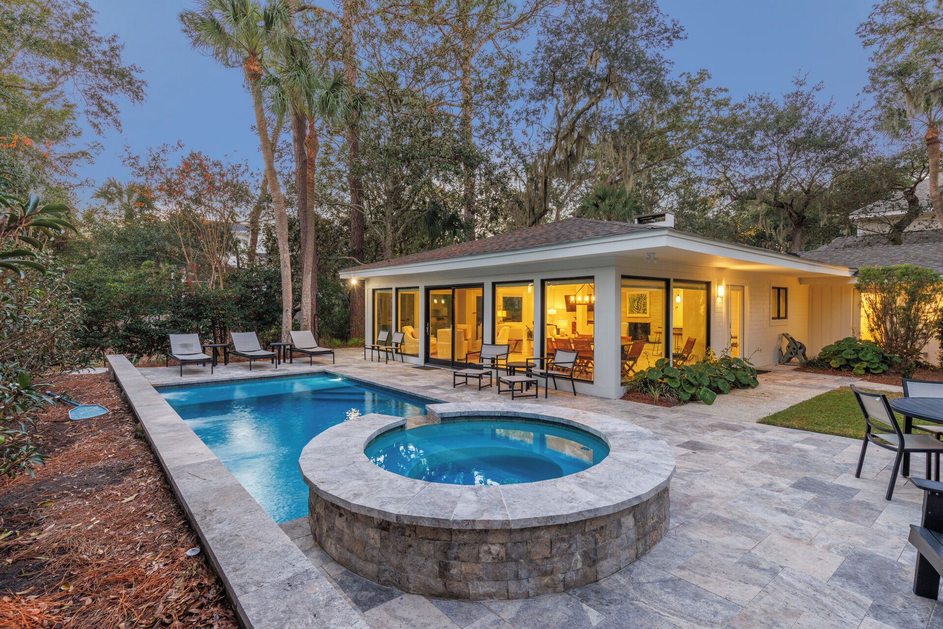 Discover the perfect beach getaway at 8 Juniper Lane in South Forest Beach, a beautifully designed new home with pool and spa, just steps from the ocean.