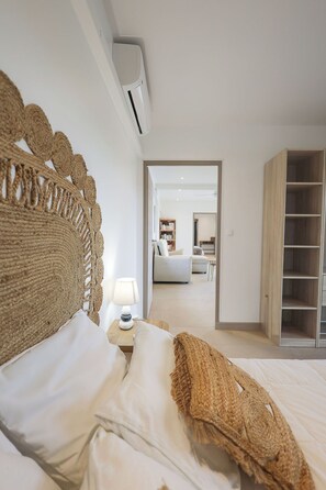 2 soverom, lydisolert, strykejern/-brett og wi-fi (inkludert)