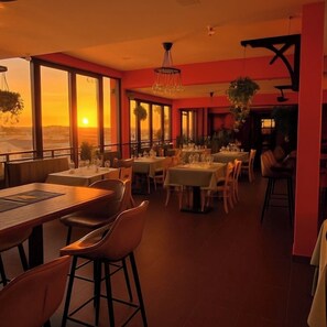 Dîner servi sur place