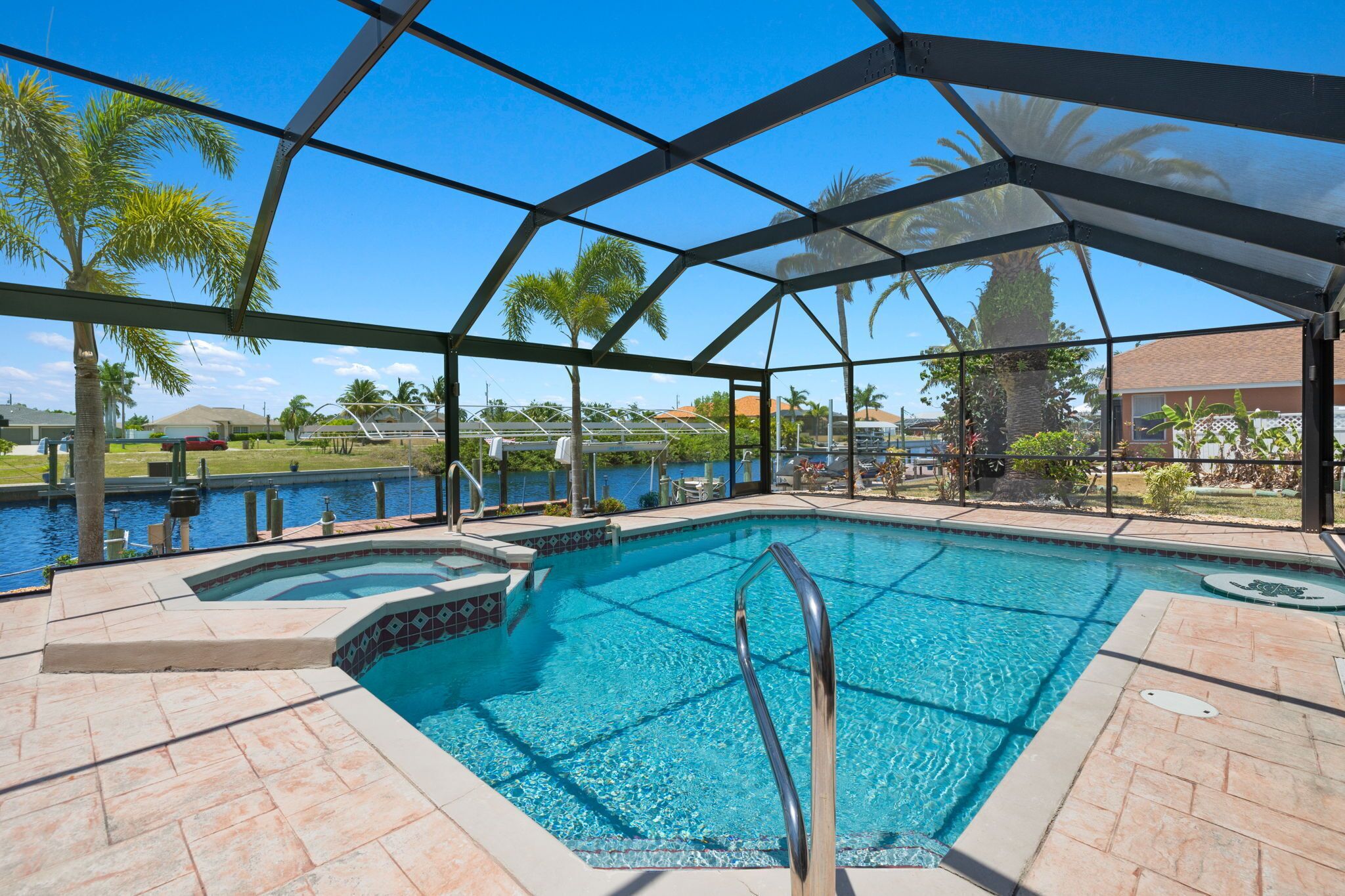 NEW LISTING! Electric-Heated Pool Home on Gulf Access Canal - Villa Adriano