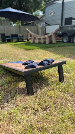 Overnattingsstedets uteområder