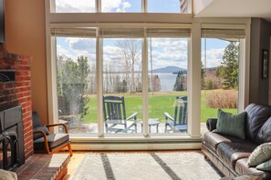 Smart TV, fireplace, video games, table football