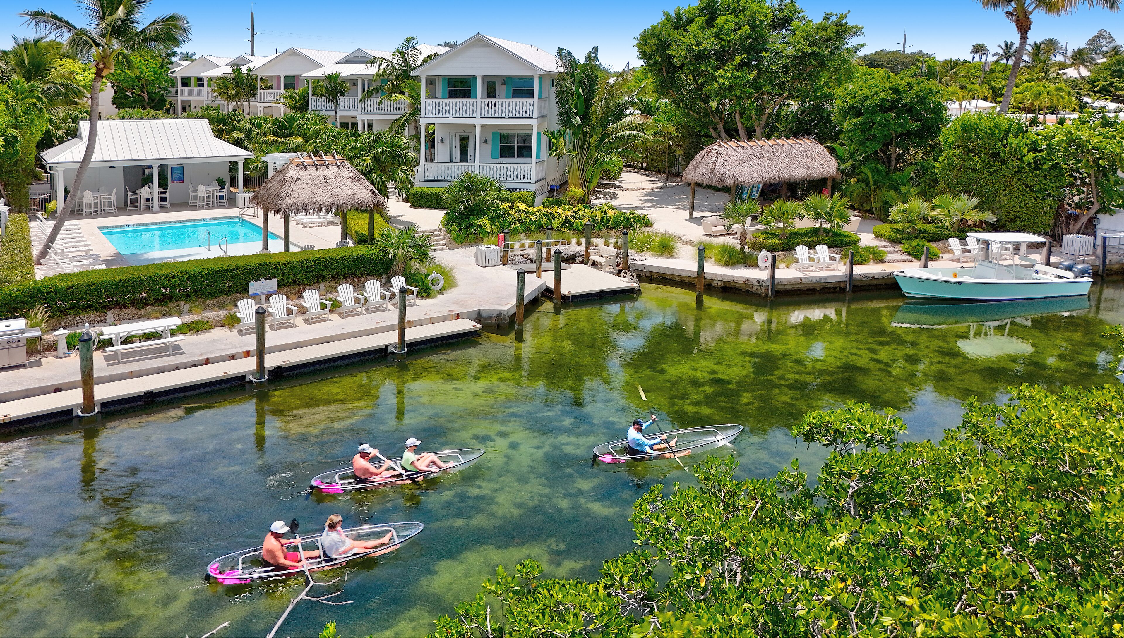 Bayberry Key: Waterfront Htd Pool, Dock, Walkable, Direct Water views!