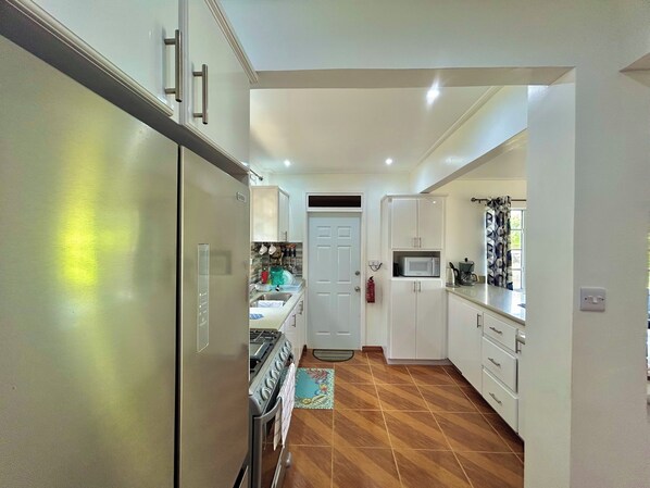 Microwave, oven, stovetop