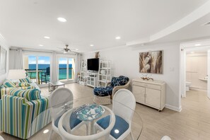 Living area - Beautiful Beach Front Paradise at Pinnacle Port B2-608 (Panama City Beach)