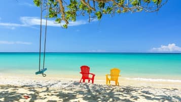 Tæt på stranden, badehåndklæder
