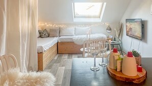 1 soverom, wi-fi (inkludert) og sengetøy