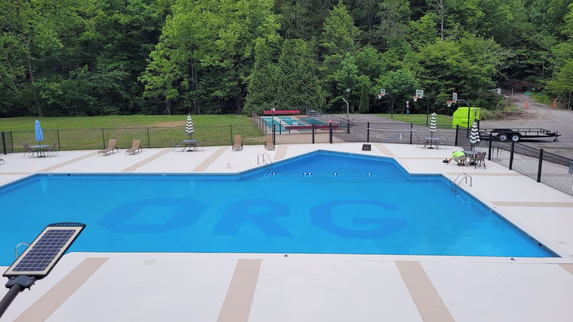 Outdoor pool