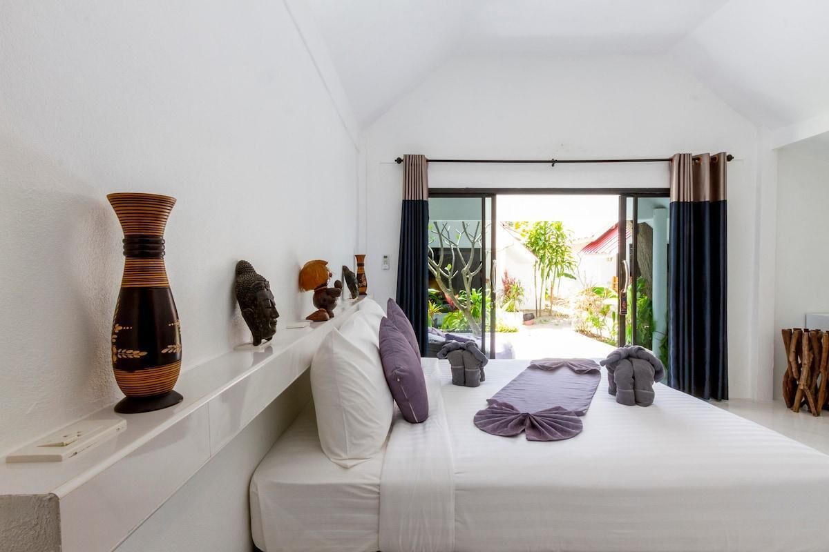 1 habitación, tabla de planchar con plancha, wifi y ropa de cama 