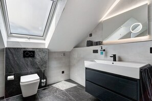 Dutxa, assecador de cabells i tovalloles 