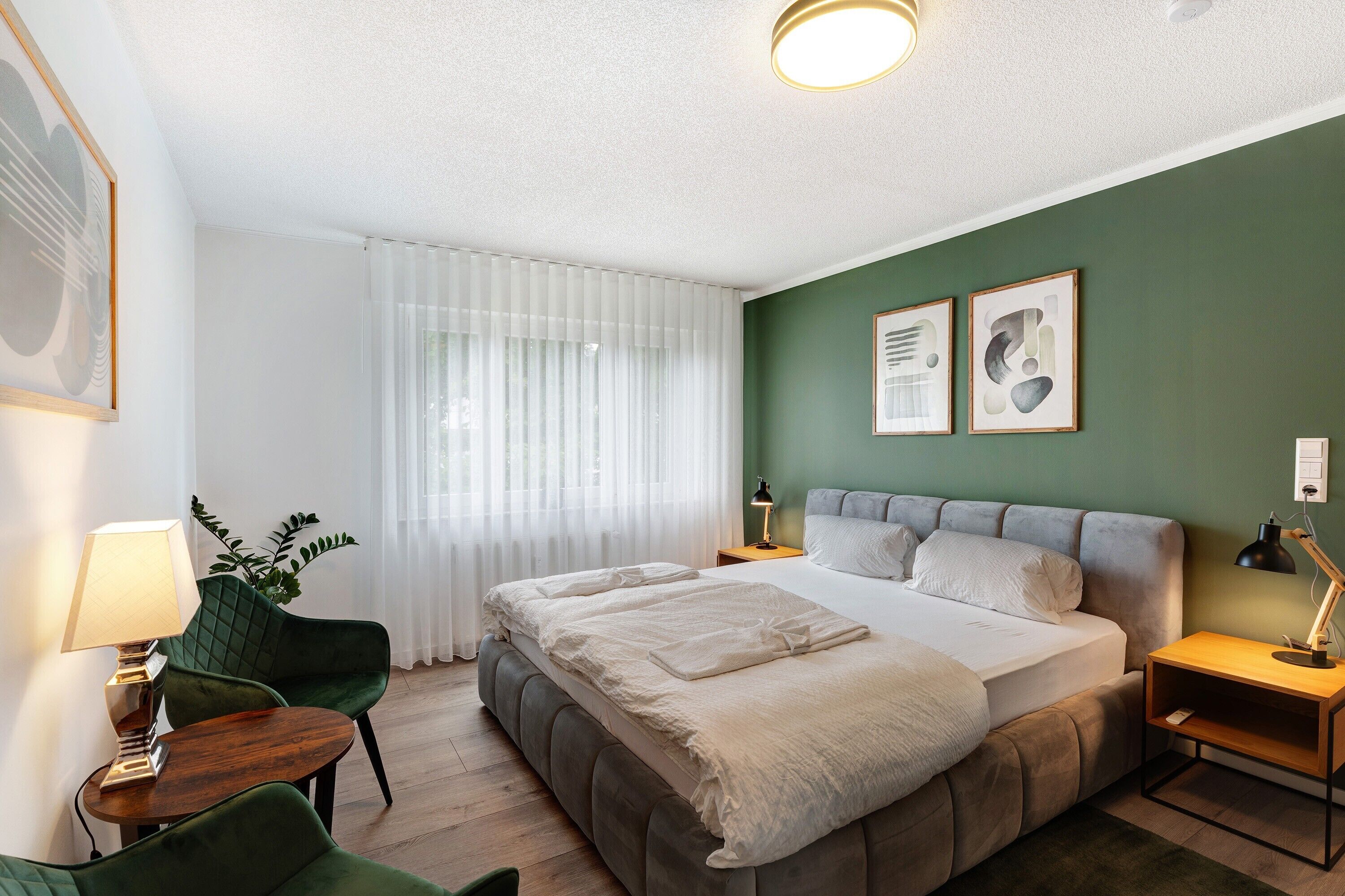 2 Schlafzimmer, Bügeleisen/Bügelbrett, kostenloses WLAN, Bettwäsche