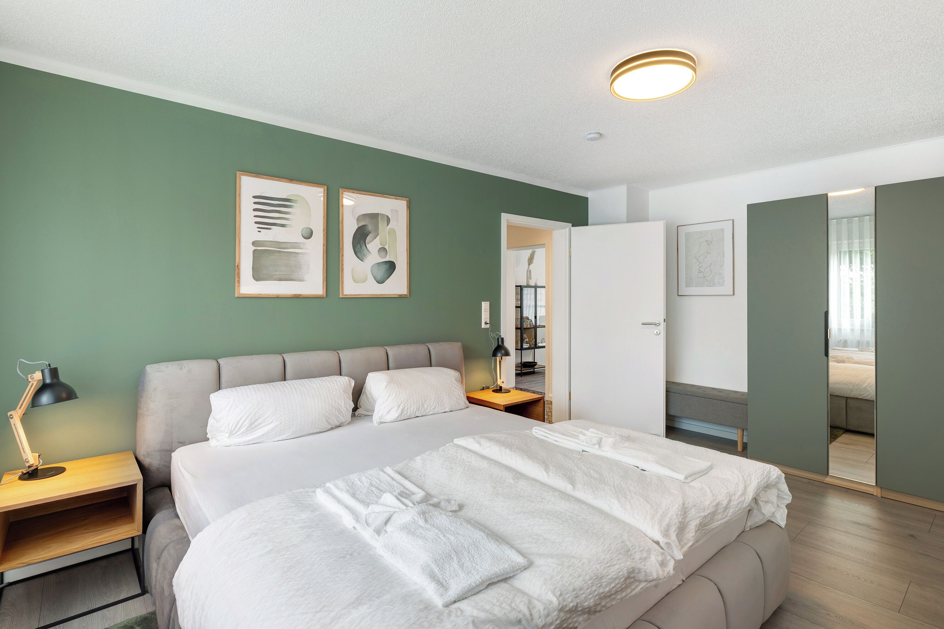 2 Schlafzimmer, Bügeleisen/Bügelbrett, kostenloses WLAN, Bettwäsche