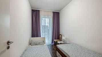 2 habitaciones, wifi gratis y ropa de cama