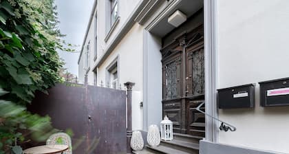 Ferienwohnung 'Alte Stadtvilla' mit privatem Garten und WLAN