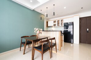 Family Apartment, 2 Bedrooms | Living area | Smart TV, Netflix, streaming services