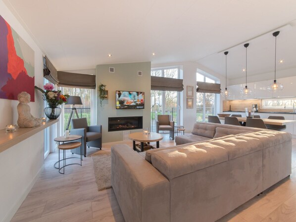 House | Living area - Chalet in Zeeland Near Forest Edge (Wemeldinge)