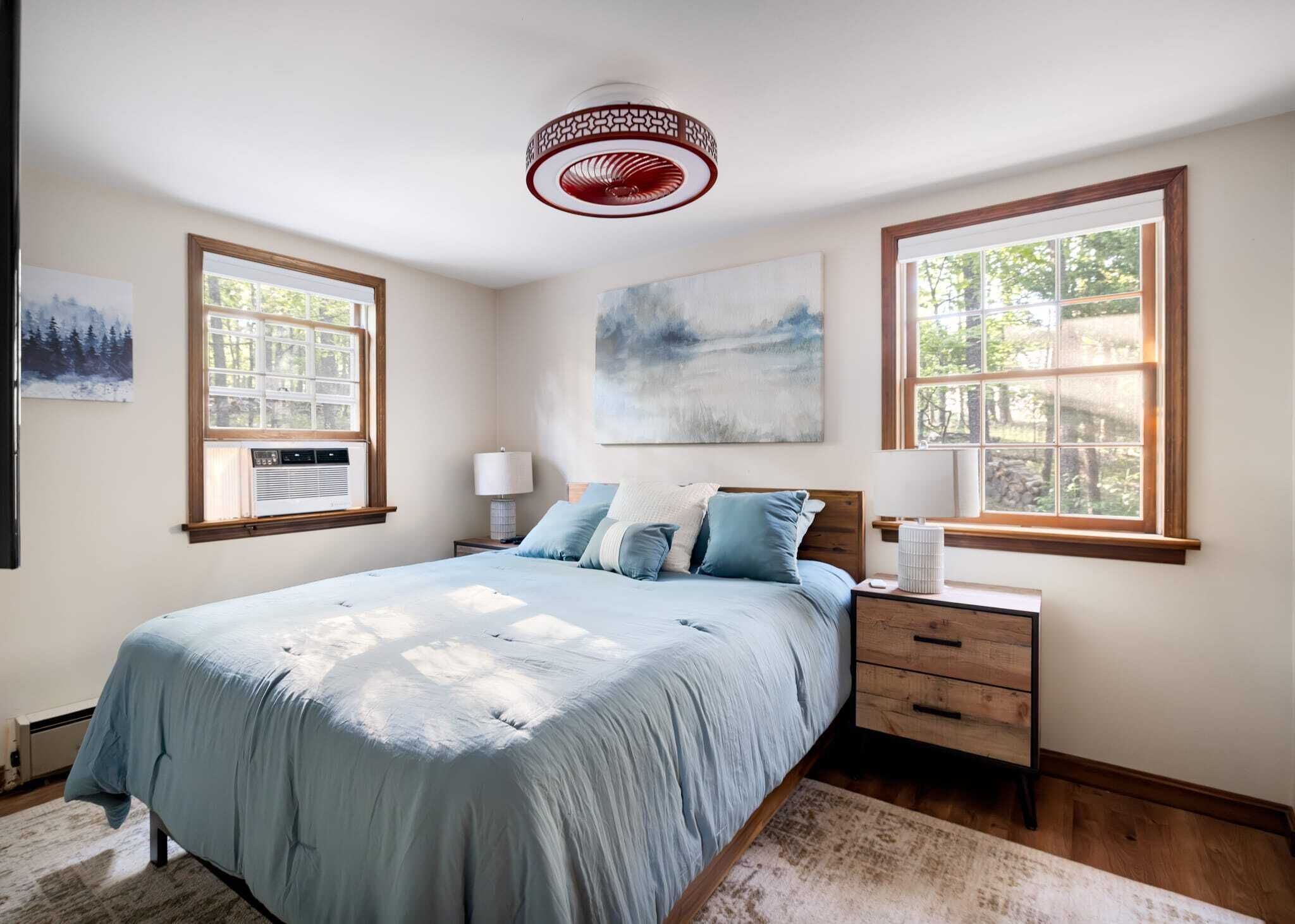 2 間睡房、熨斗/熨衫板、Wi-Fi、床單