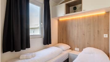 Chalet | 2 kamar tidur dan dilengkapi dengan perabotan berbeda-beda