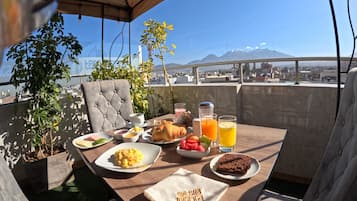 Gratis frukostbuffé varje dag