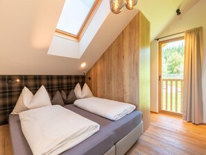 Alpehytte | 3 soverom og sengetøy