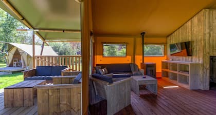 Chic Glamping Escape With Pool