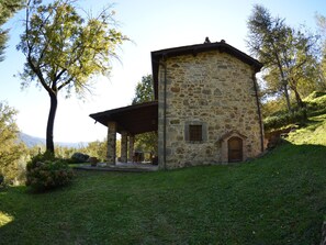 Cottage | Exterior - Lovely Cottage in Bagni di Lucca Amidst Fields (Bagni di Lucca)