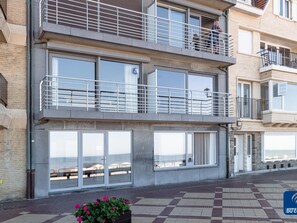 Apartment | Exterior - Apartment on Belgian Coast With Sea View (De Haan)