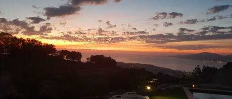 Vue depuis l’hébergement